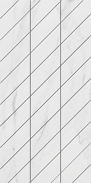 Фальшмозаика SUPREME SM01 Corner 300x600x10 мм полир. (правый)