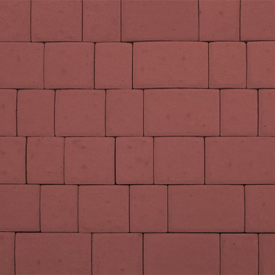 Тротуарная плитка Инсбрук Инн, красный, гладкая