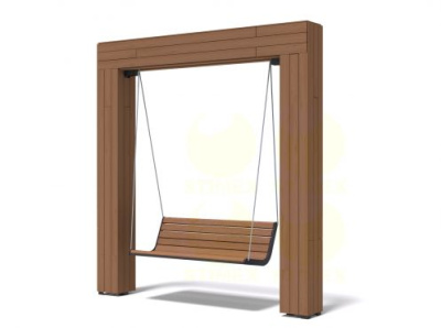 Качеля КЧ4 2840х325х3060 мм