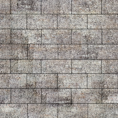 Тротуарная плитка Прямоугольник Лайн ColorMix Бирилл,  бассировка