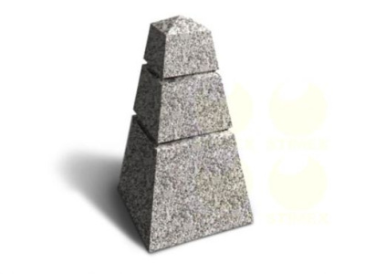 Столбик парковочный SDP13 (СДП13) 300x300x600 мм