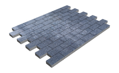 Тротуарная плитка Прямоугольник 100*200 Backwash Байкал