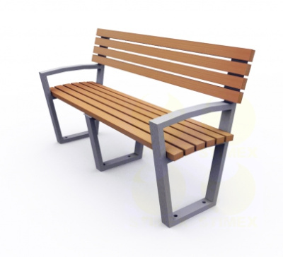 Диван городской уличный D600 1480x600x850 мм