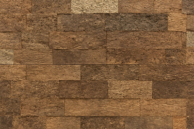 Пробковое настенное покрытие Wall Design Corkbrick NATURA 750x240x11 мм 