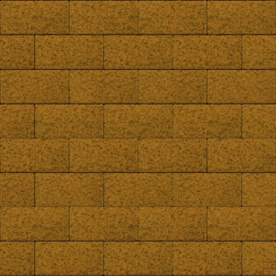 Тротуарная плитка Прямоугольник Лайн Желтый, native