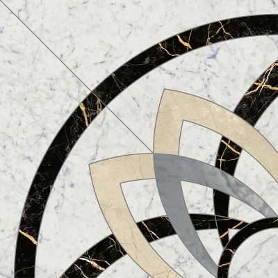 ДЕКОР ШАРМ ЭКСТРА КАРРАРА РОЗОН 60Х60 АНГОЛО