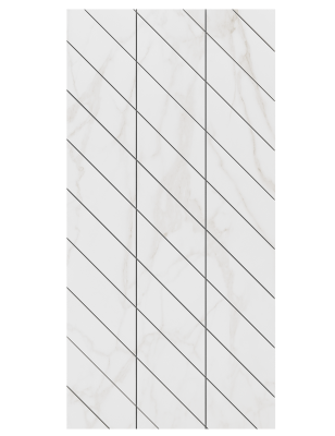 Фальшмозаика SUPREME SM02 Corner 298x598x10 мм Непол (левый)