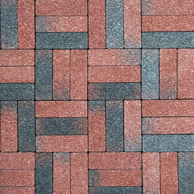 Тротуарная плитка Паркет ST Корунд, native 