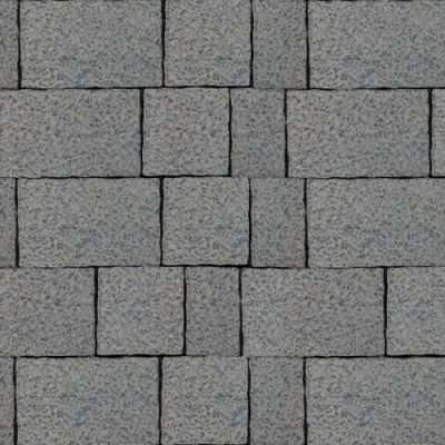 Тротуарная плитка Старый город, Серый, native