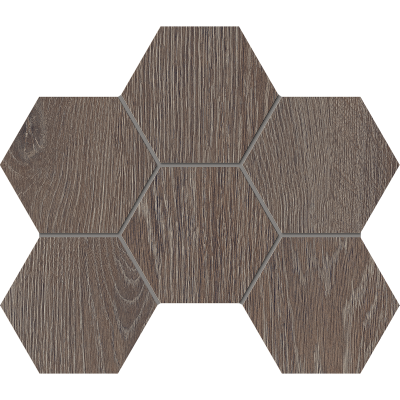 Мозаика KRAFT WOOD KW03 Hexagon 250x285 мм структур.