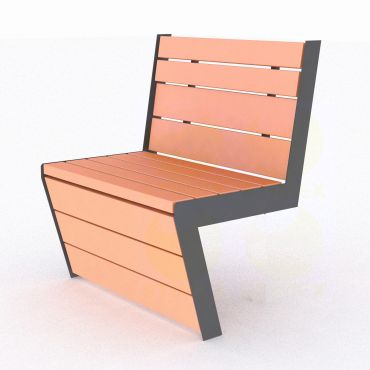 Стул уличный Ст650 710x650x860 мм