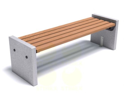 Скамья С706 1620х500х500 мм