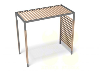 Пергола PG12 3180х1640х3000 мм