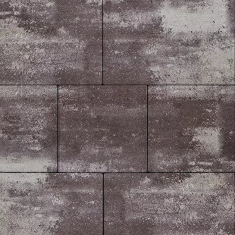 Тротуарная плитка Инсбрук Ланс, ColorMix Браун, гладкая 