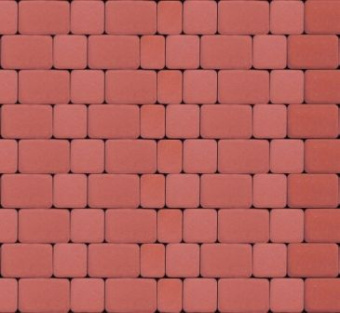 Тротуарная плитка Инсбрук Альт, Красный, гладкая
