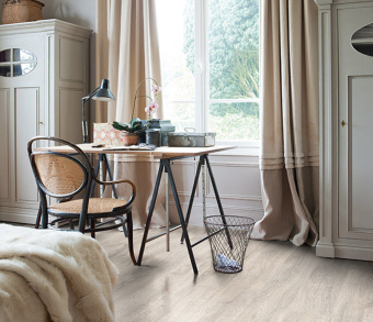 Ламинат Quick-step IMPRESSIVE PATTERNS ULTRA IPU4143 Дуб природный бежевый брашир. 33 кл 1200х396х12