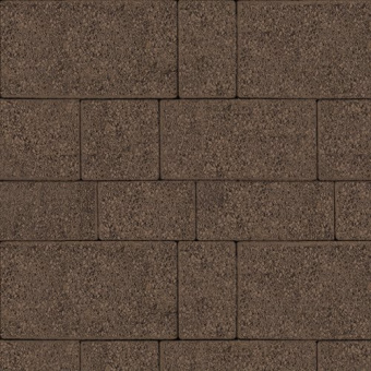 Тротуарная плитка Инсбрук Тироль, Коричневый, бассировка