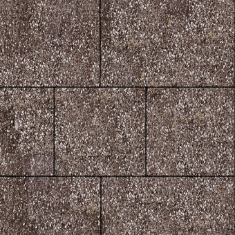 Тротуарная плитка Инсбрук Ланс, Коричневый, бассировка 