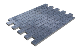 Тротуарная плитка Прямоугольник 100*200 Backwash Байкал