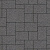Тротуарная плитка Инсбрук Альпен, Серый, native 