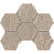 Мозаика BERNINI BR02 Hexagon 250x285 мм Непол.