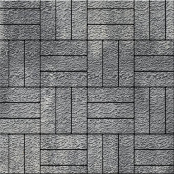 Тротуарная плитка Паркет ColorMix Актау, бассировка 