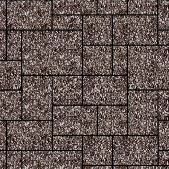 Тротуарная плитка Инсбрук Альпен,Коричневый, бассировка