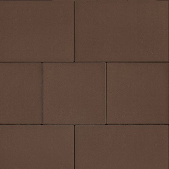 Тротуарная плитка Инсбрук Ланс, Коричневый, гладкая 