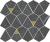 МОЗАИКА МЕТРОПОЛИС ИМПЕРИАЛ ВЕРТЕКС 25.8Х30