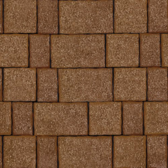 Тротуарная плитка Старый город, Бежевый, бассировка