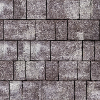 Тротуарная плитка Старый город, ColorMix Браун, бассировка