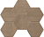 Мозаика CW03 Hexagon 250x285 мм Непол.