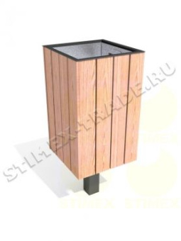 Урна У503 320x320x800 мм
