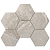 Мозаика KA03 Hexagon 250x285 мм Непол.(10 мм)