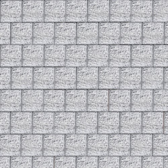 Тротуарная плитка Квадрат малый, белый, бассировка 