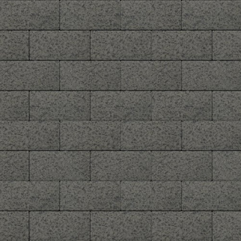 Тротуарная плитка Прямоугольник Лайн Серый, native