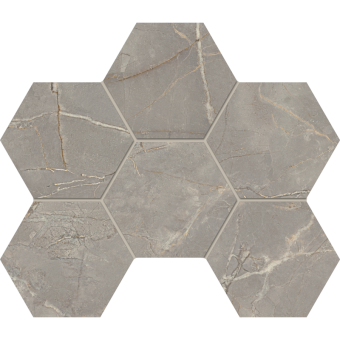 Мозаика BERNINI BR03 Hexagon 250x285 мм Непол.