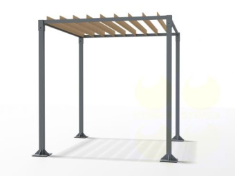 Пергола PG2 4010х2200х3005 мм