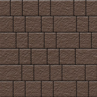 Тротуарная плитка Инсбрук Инн, коричневый, бассировка