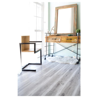 Кварц-виниловая плитка ЕСО 3-19 Дуб Полярный 1219,2х184,15х3mm, 43 класс