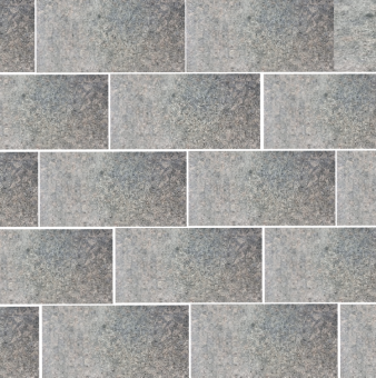 Брусчатка гранитная 300*150*70 мм Тулун пиленая термо (7,2м2)