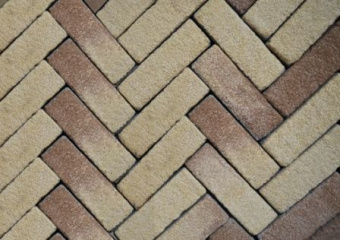 Тротуарная плитка Паркет ST Агат, бассировка 