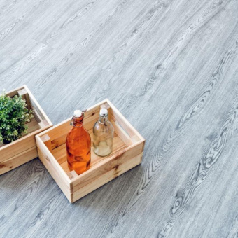 Каменно-полимерная плитка ЕСО 134-6 Ясень 1220×183х4mm, 43 класс