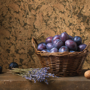 Пробковое настенное покрытие Wall Design Monte Brown 600х300х3 мм 