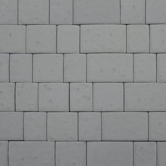 Тротуарная плитка Инсбрук Инн, серый, гладкая 