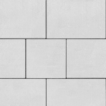 Тротуарная плитка Инсбрук Ланс, Белый, гладкая 