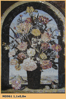 Мозаика стеклянная картина MD961, 1.1х0.8м