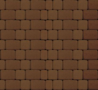 Тротуарная плитка Инсбрук Альт, коричневый, гладкая