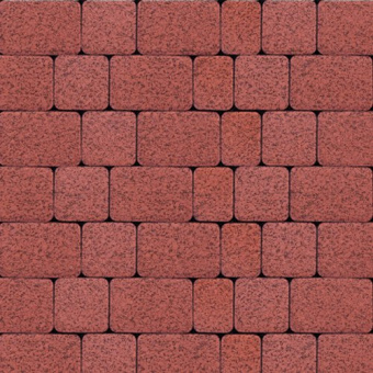 Тротуарная плитка Инсбрук Альт, Красный, native