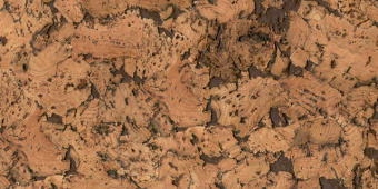 Пробковое настенное покрытие Wall Design Monte Brown 600х300х3 мм 